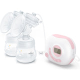 Electric Double Breast Pump: Pink