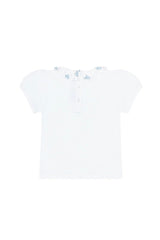Blue Heart Print Tee