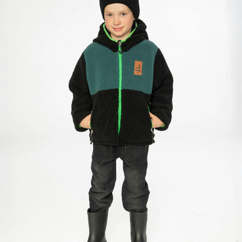 Reversible Mid-Season Jacket Black