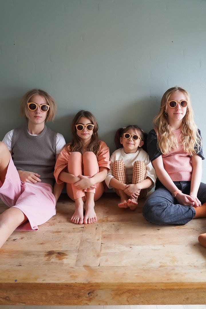 Classic | Sustainable Sunglasses | Plant-Based Bendable Polarized - Adult | 15+ Y | Buckwheat
