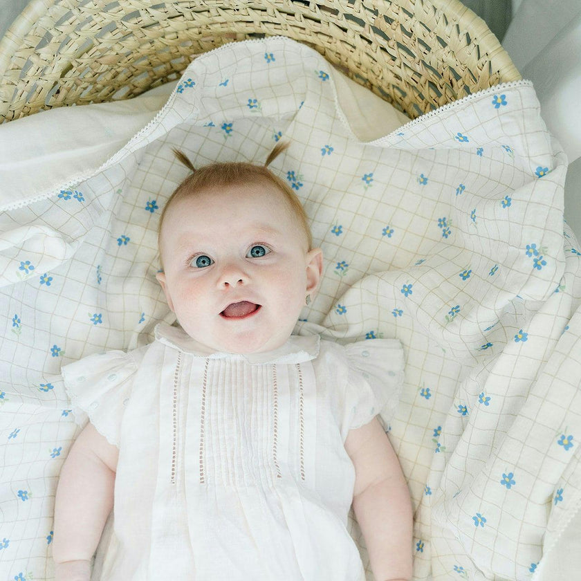 Muslin Blanket- Blueming