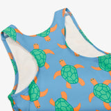 Kids swim tank in swimming turtles
