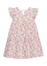 Positano Dress - Pink Bloomsbury Blossoms