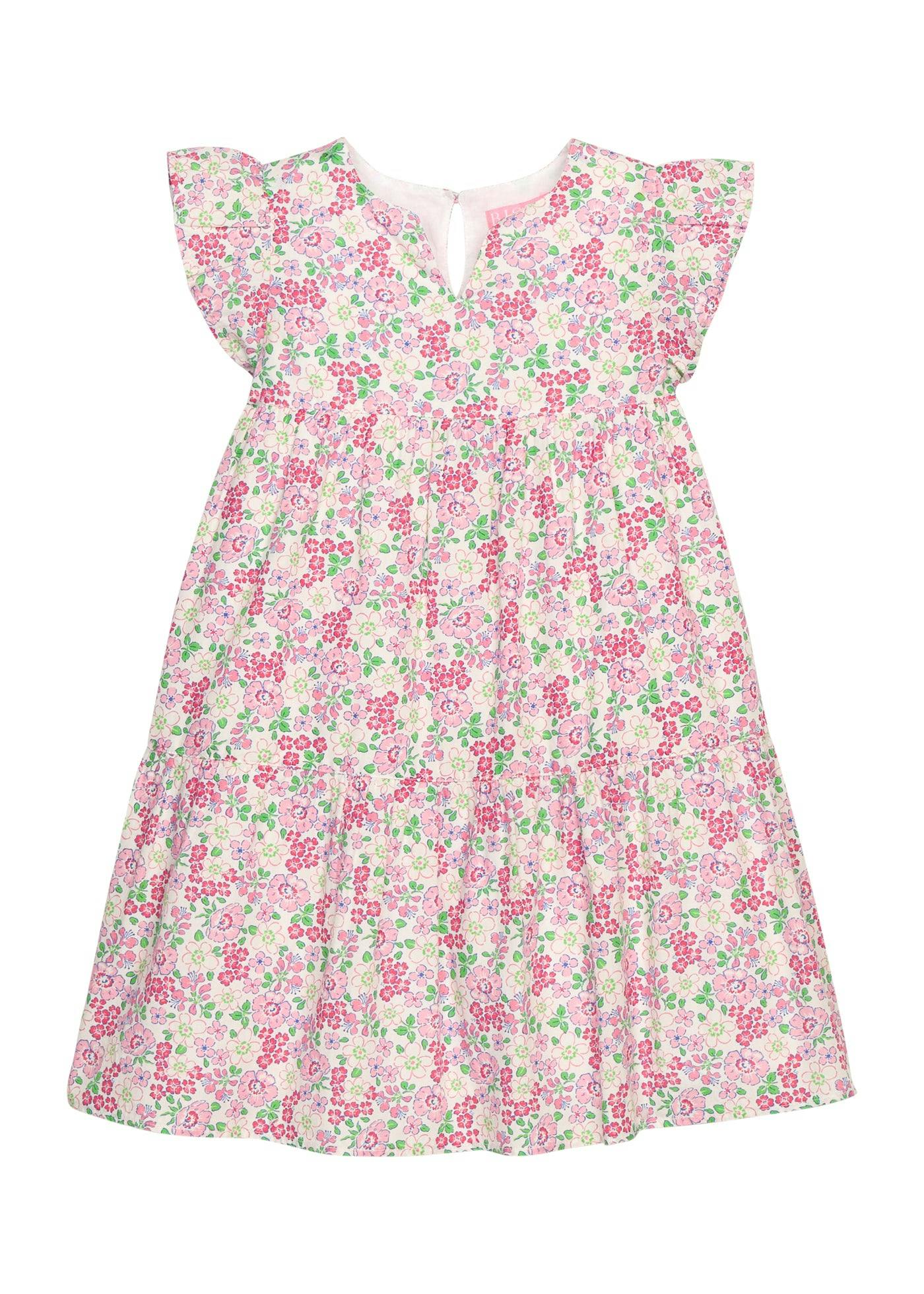 Positano Dress - Pink Bloomsbury Blossoms