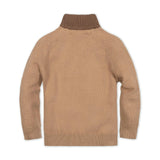 Organic Mock Neck Raglan Cardigan