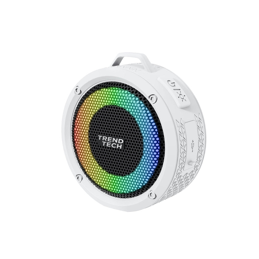 Aqua Beats Waterproof Bluetooth Speaker-White