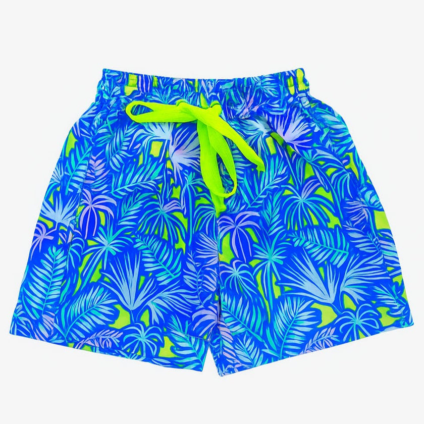 Gui Trunks - Palm Neon Print