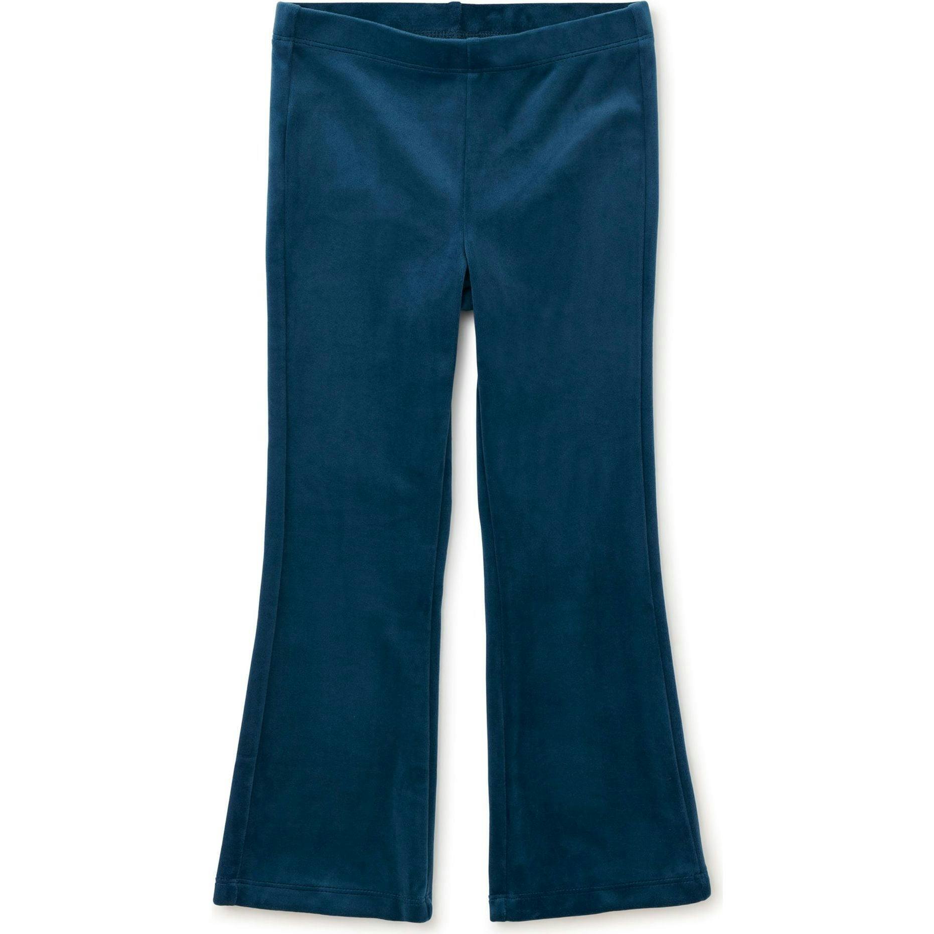 Very Velour Flare Pants, Blue