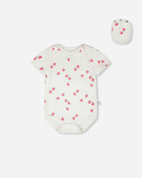 Evolutive Cotton Rib Jersey Onesie