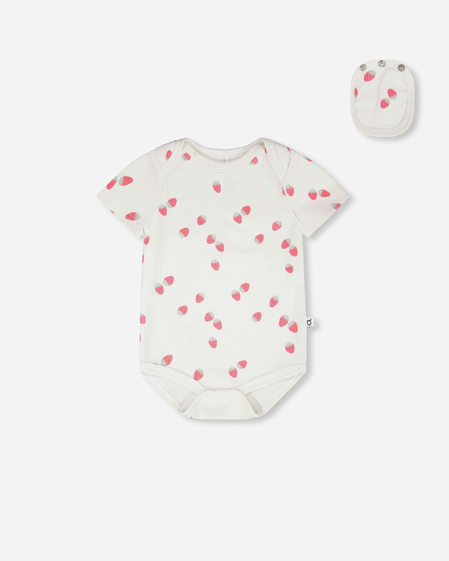 Evolutive Cotton Rib Jersey Onesie