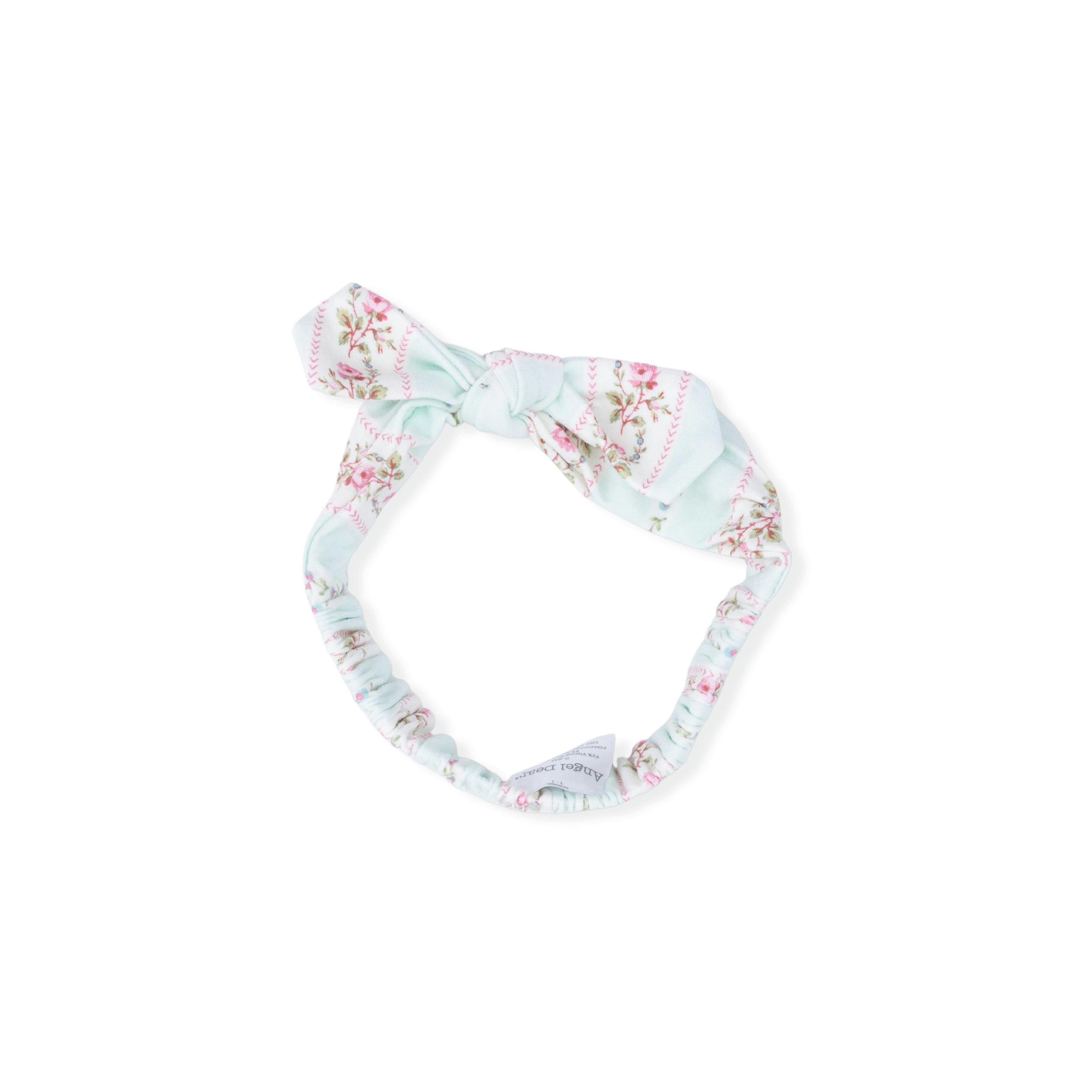 Antoinette Stripe - 2 Way Ruffle Sleeve Zipper Footie & Headband Set