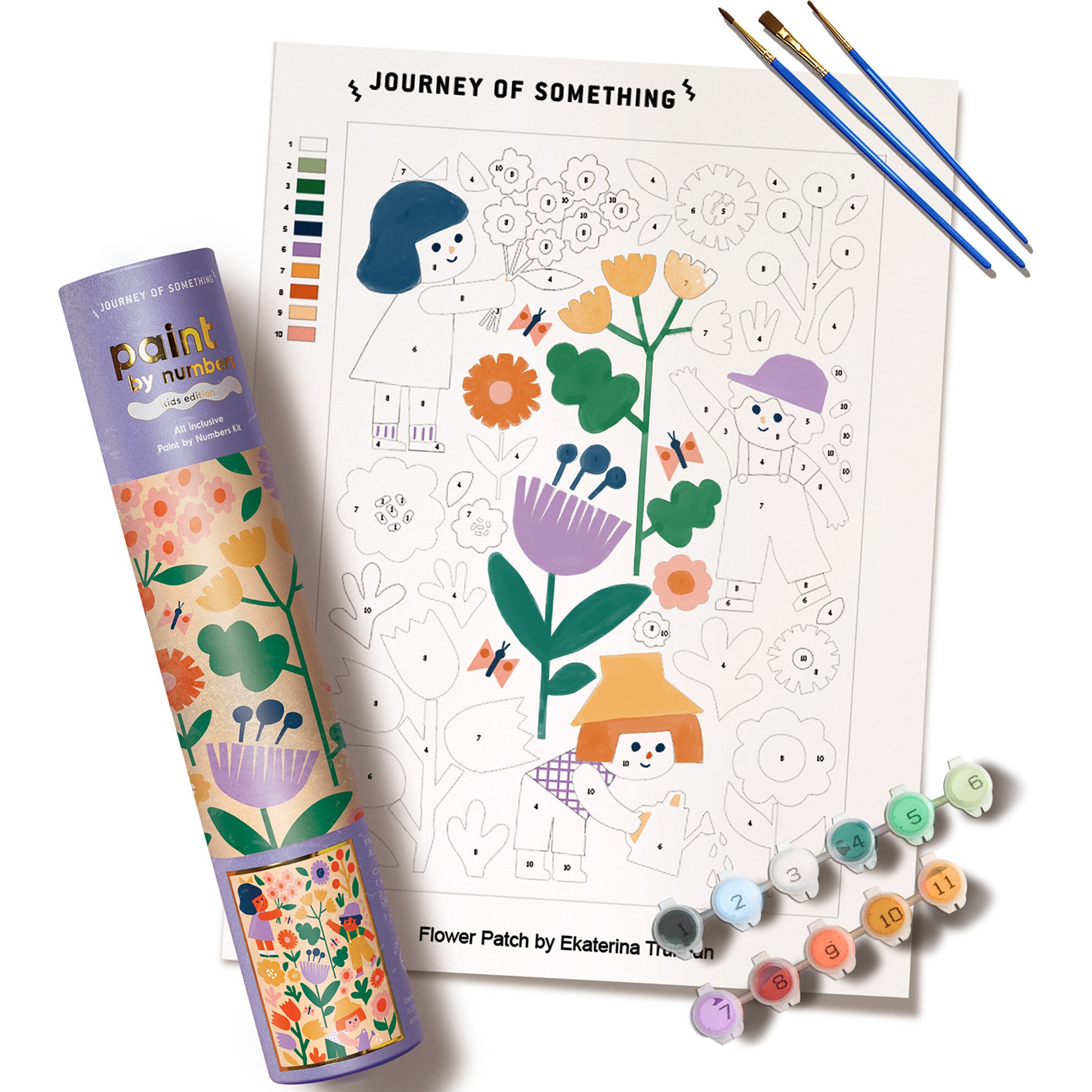 Paint By Numbers - Flower Patch