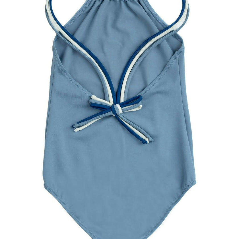 Frida One Piece Swimsuit Dusty Blue