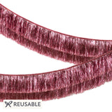 Pink Tinsel Fringe Garland