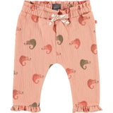 Chameleon Graphic Cinched Waist Pants