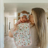 3 Pack Premium Burp Cloths - Natalie