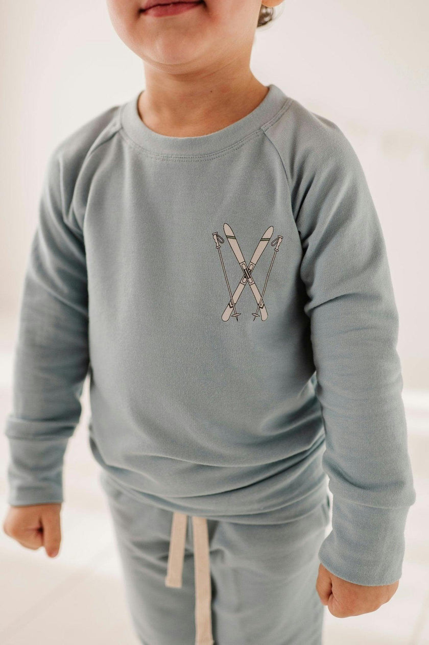 Boys Raglan Sweatshirt in Have Fun Forever
