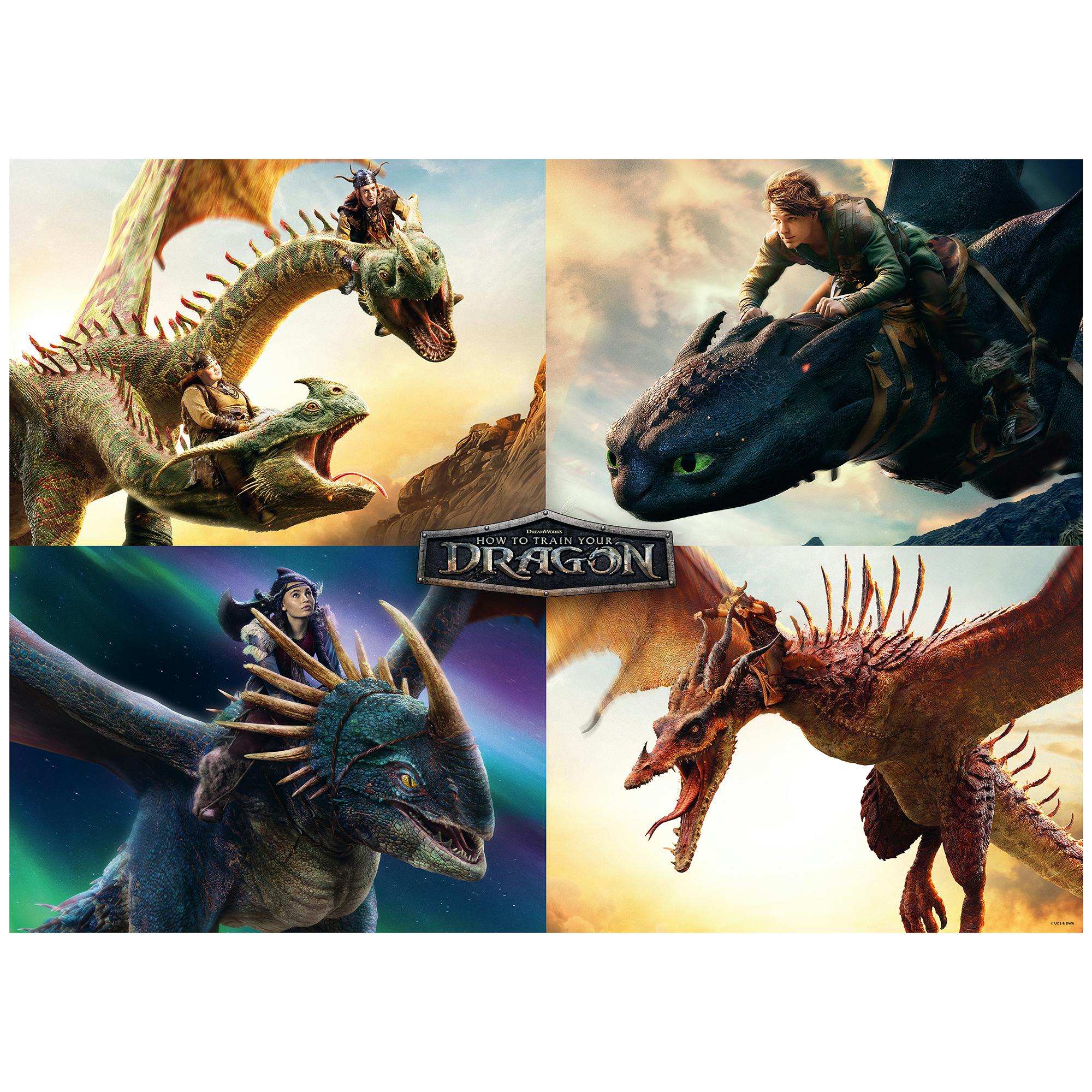 TeamPuzzle: How to Train Your Dragon - 600pc