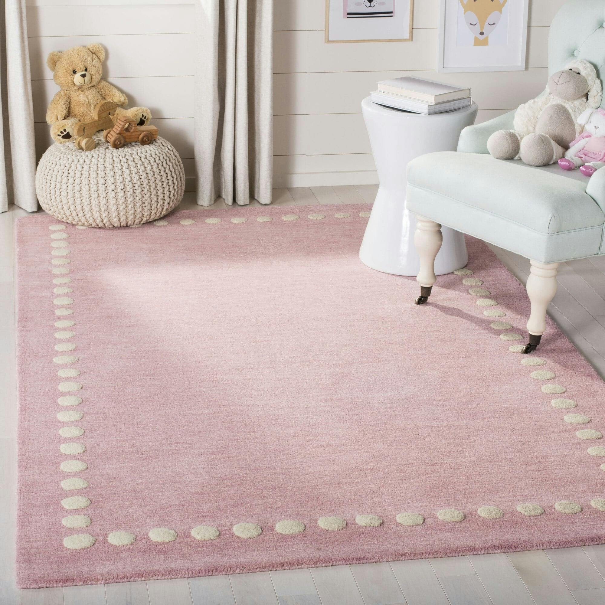 Kids Parker Rug, Pink