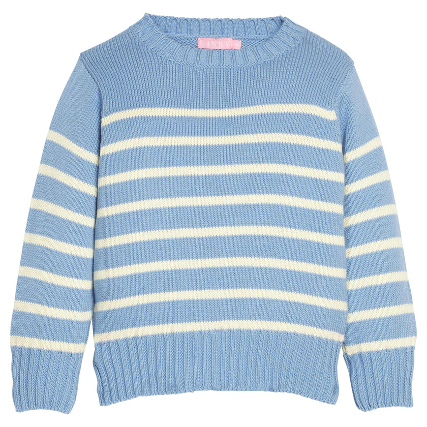 Striped Sweater - Blue