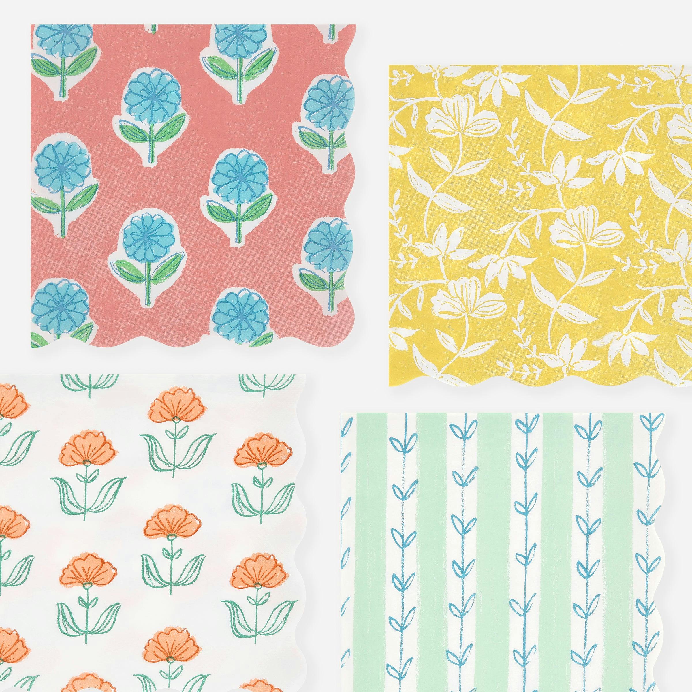 Flora Large Napkins