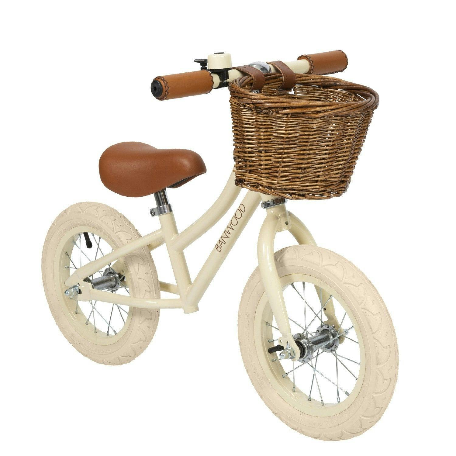 BANWOOD BALANCE BIKE FIRST GO VINTAGE - CREAM