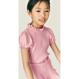 Mipounet SS26 Zoe Flammé, Pink