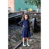 Super Bubble Ribbed Waist A-Line Short Skirt
