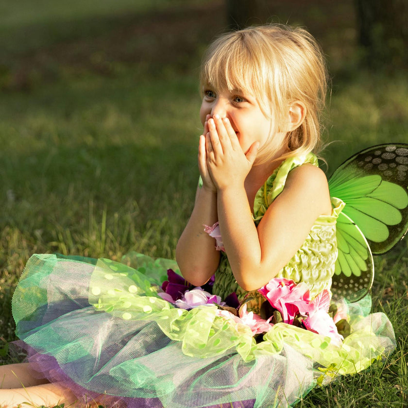 Fairy Blooms Deluxe Dress & Wings