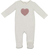 Sherpa Heart Footie