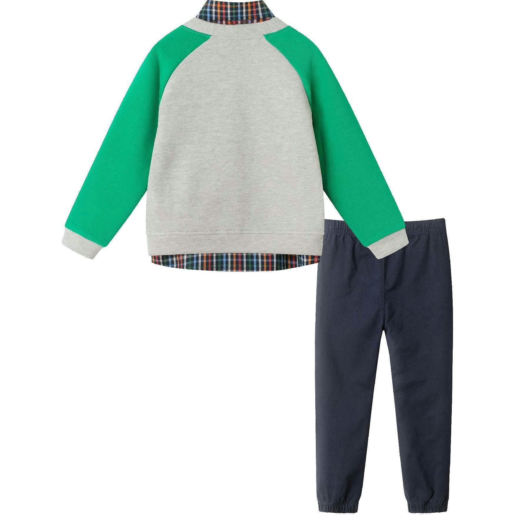 Kids Buttondown & Twill Pant Set