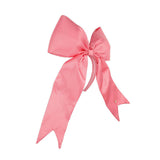 Packed Party Pink Jumbo Satin Bow Headband - Oversized Statement Bow Headband for Birthday Parties Bachelorettes Galentines and Everyday Glam, One Size