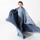 Pirate Cove Bamboo Sherpa Blanket