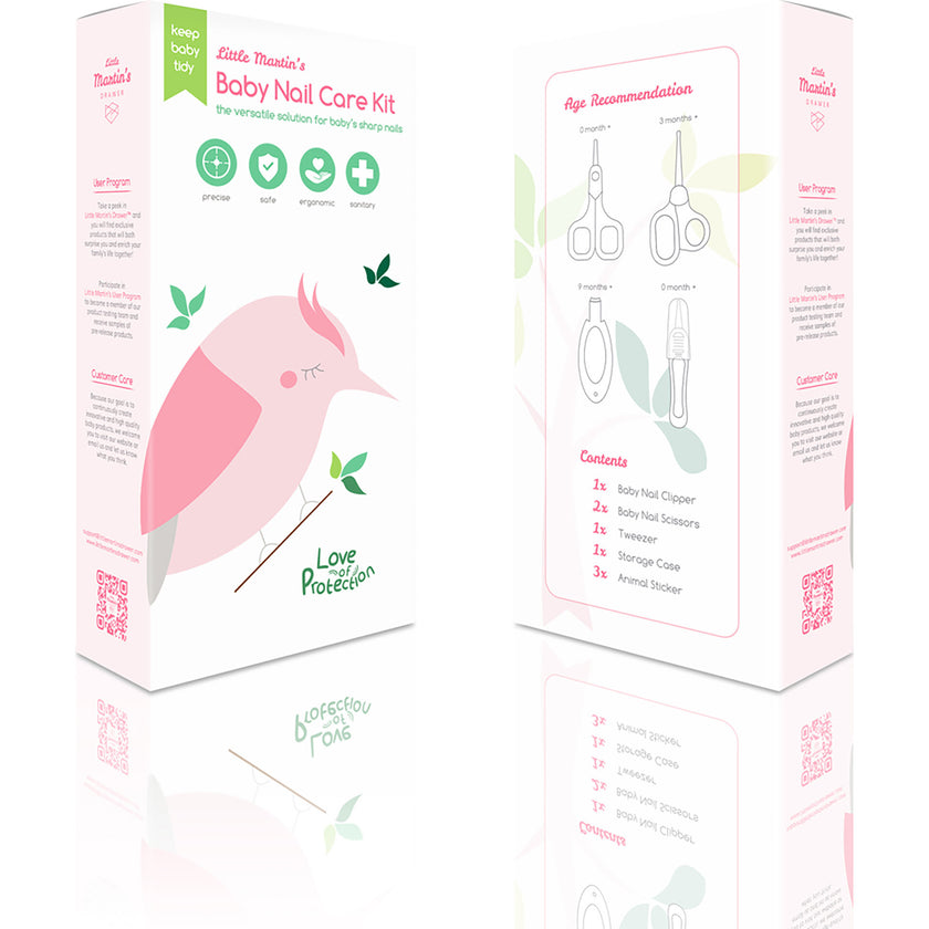 Baby Nail Care Kit: Pink