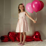 Heart Check Damask Dress