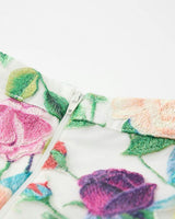 Rachelle Embroidered Mini Skirt
