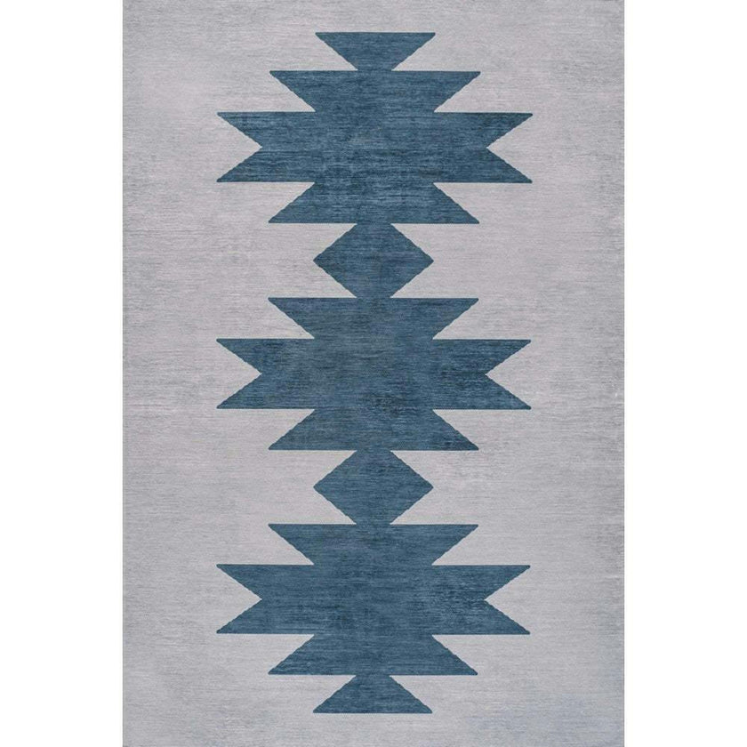 Chayton Minimalist Geometric Machine-washable Area Rug
