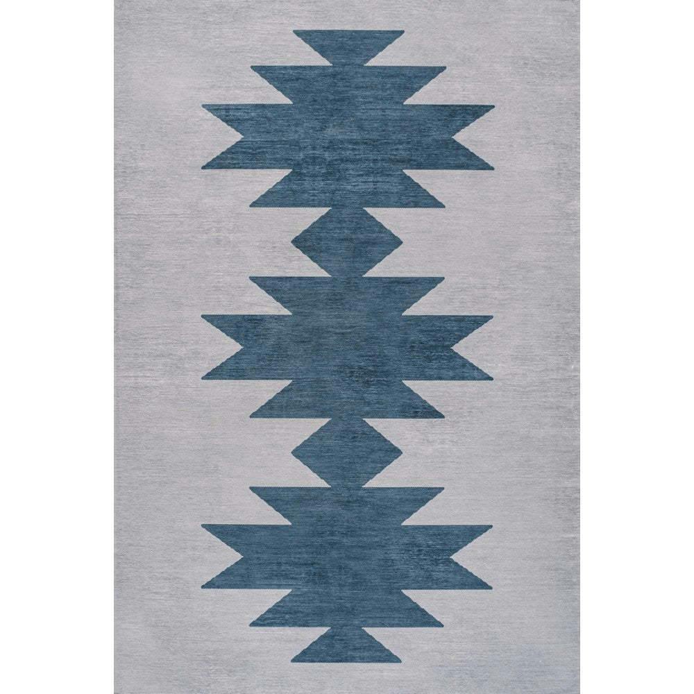 Chayton Minimalist Geometric Machine-washable Area Rug