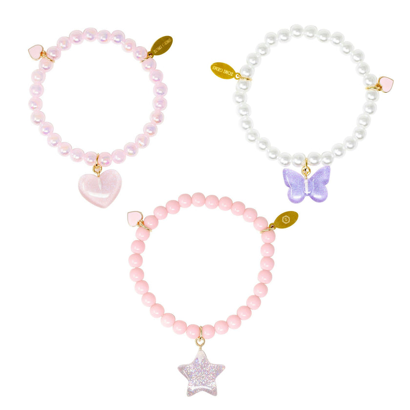 Star & Heart Bracelet Set