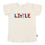 graphic tee | little