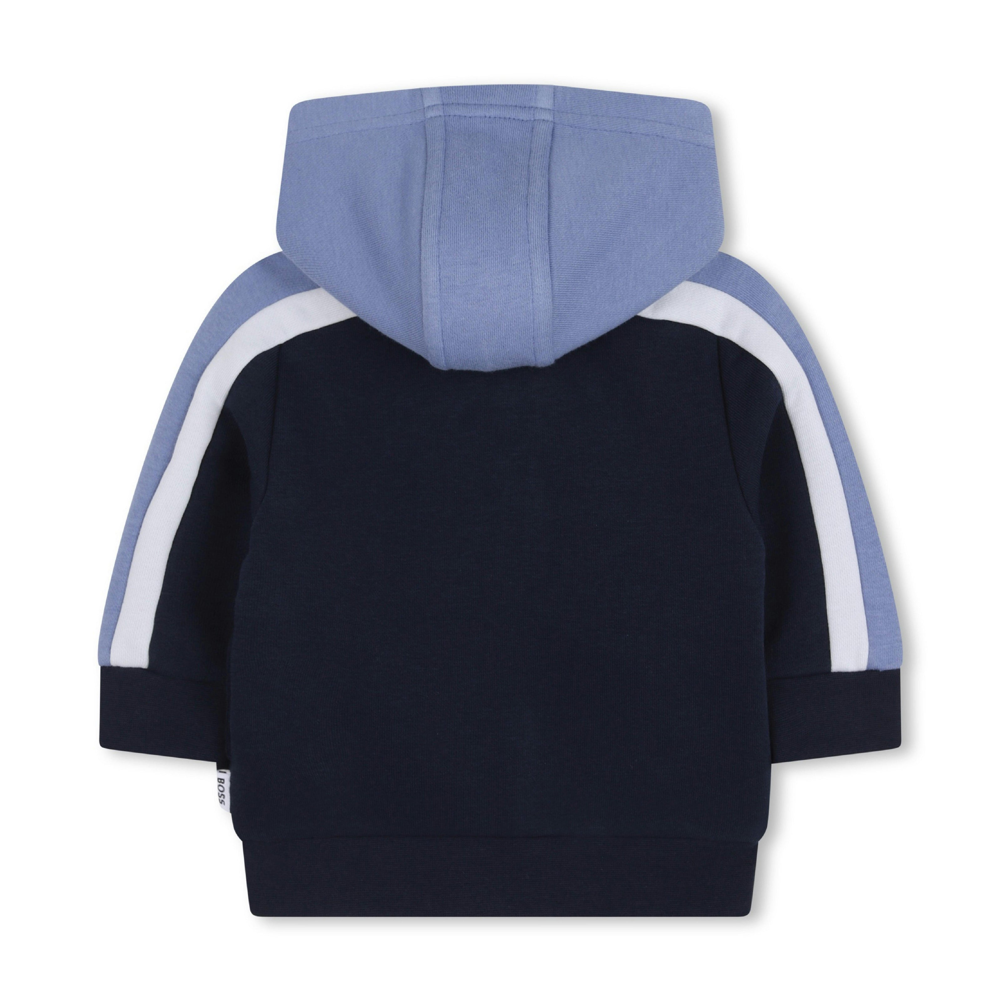 Dark Navy & Light Blue Panel Tracksuit
