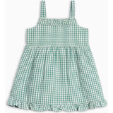 Juliette Seersucker Tank Dress - Laguna Gingham