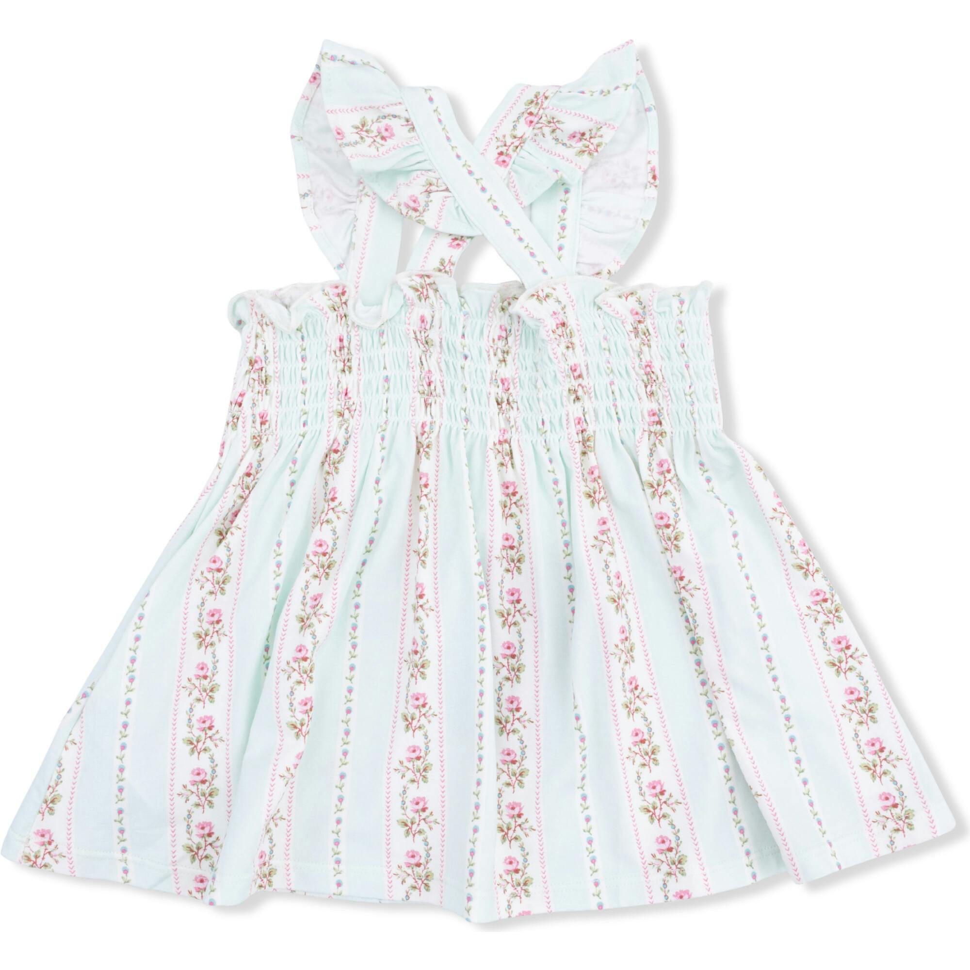 Antoinette Stripe - Smocked Top with Bloomer