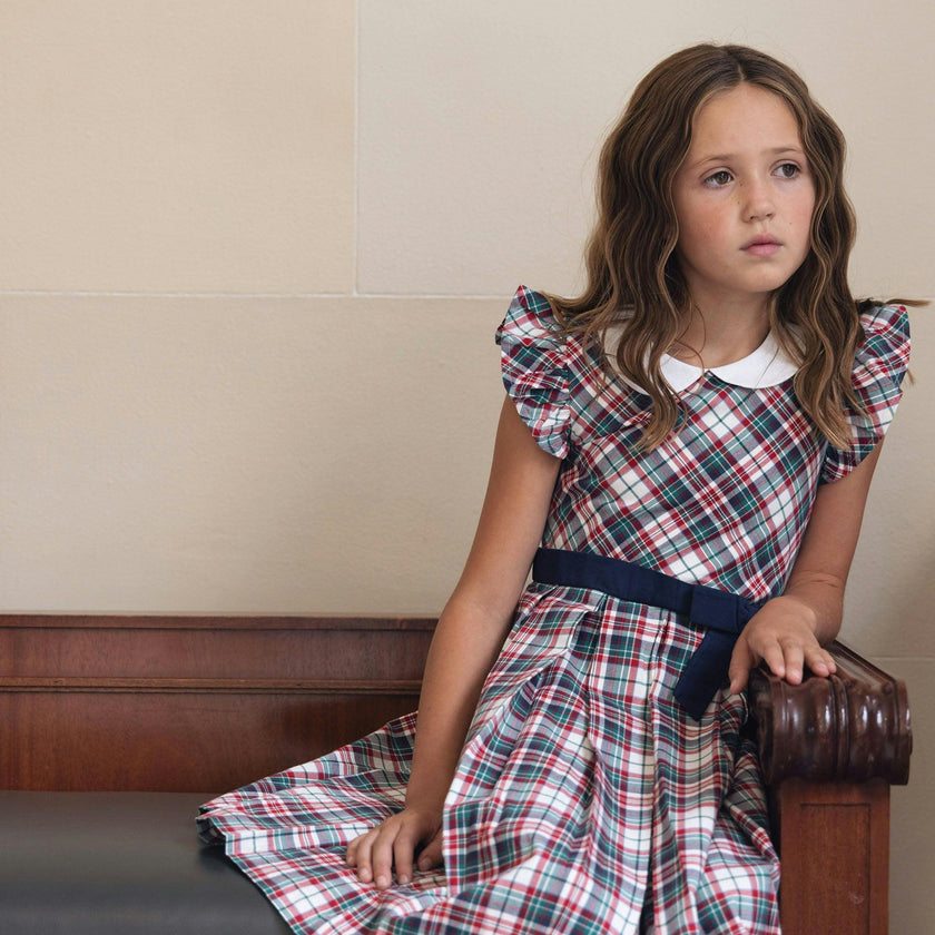 Organic Peter Pan Collar Party Dress