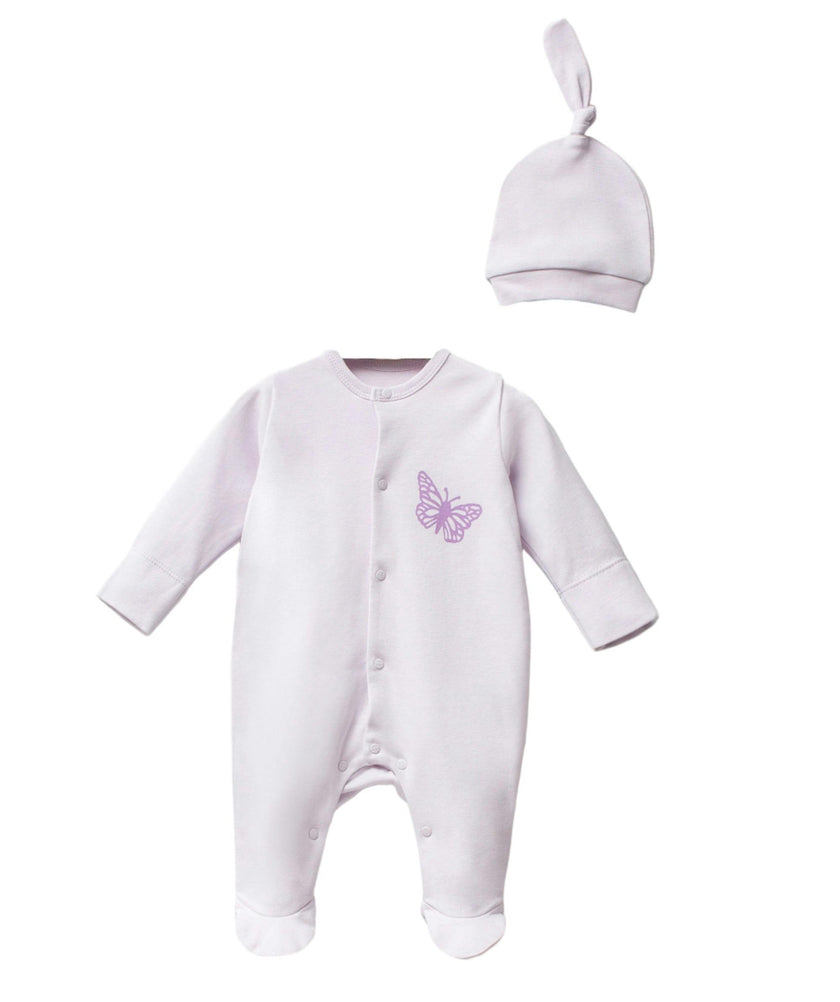 Lilac Purple Butterfly Set