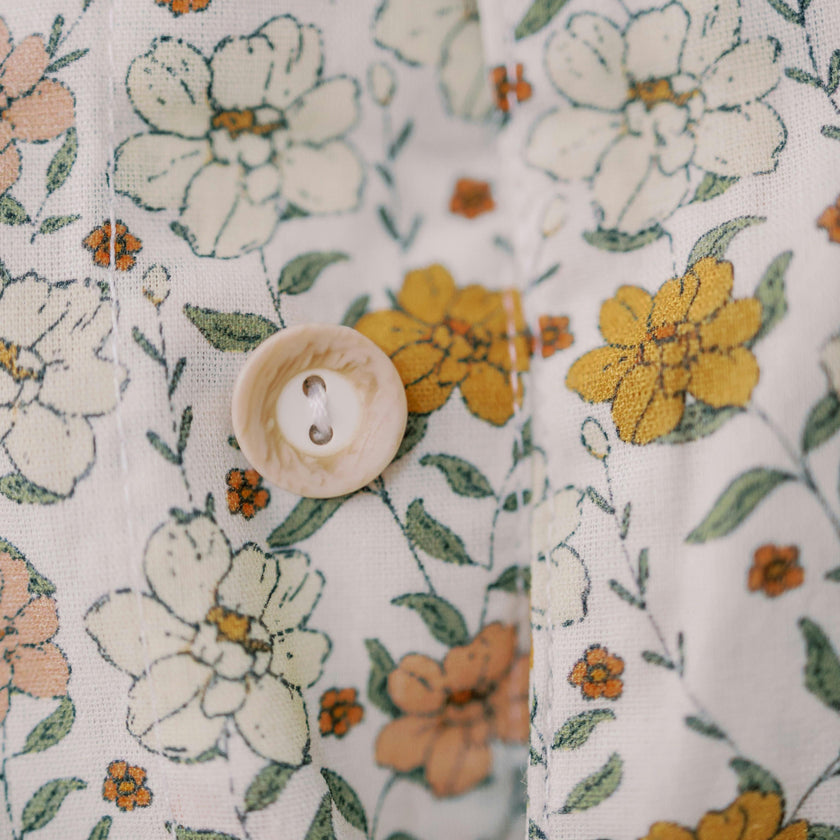 Hikari Pintuck Dress | Marigold Dawn