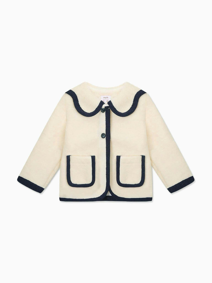 Ivory Sophia Baby Girl Coat