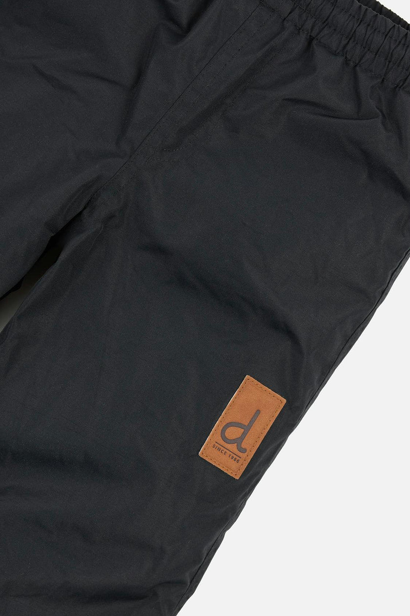 Lined Splash Pants Black Fleece