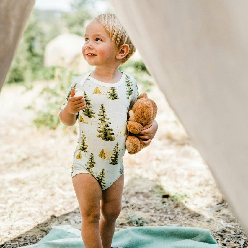 Highland Bamboo Short Sleeve One Piece