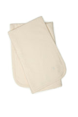 Embossed Diamond Cotton Blend Knit Blanket